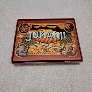 Jumanji Board Game - Wooden Box Version - Complete - 2017 - Adventure Game